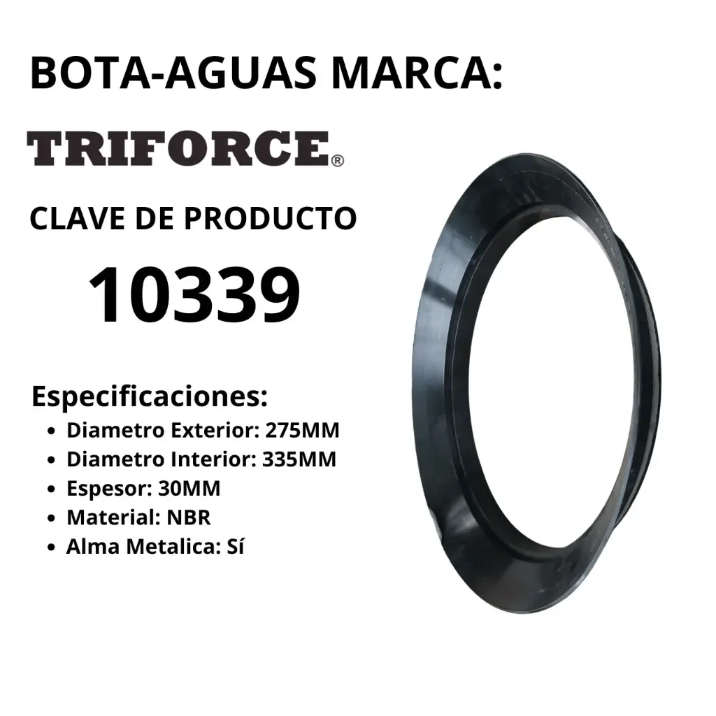 BOTA-AGUAS TRIFORCE WR275 335 30